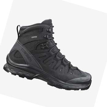 Salomon QUEST 4D GORE-TEX FORCES 2 EN Csizma Férfi Fekete | HU 2258UZG